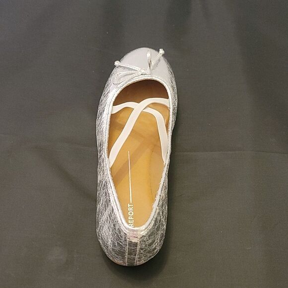 BRAND NEW REPORT TAELOR CRISSCROSS STRAP BOWNOT WOMEN'S FLAT SHOE - Picture 14 of 16